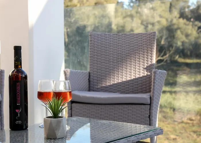 Вилла Rans Luxury & In Corfu With Swimming Pool Гоувия